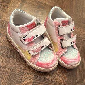 Falcotto Leather Baby Velcro Sneakers size 21